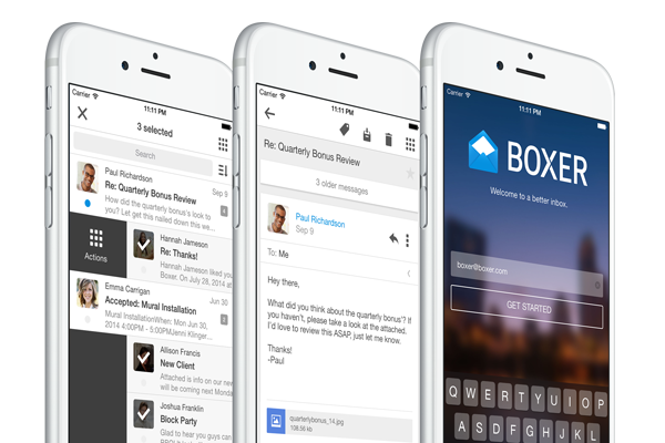 iPhoneのおすすめメールアプリ『Boxer』を徹底解説